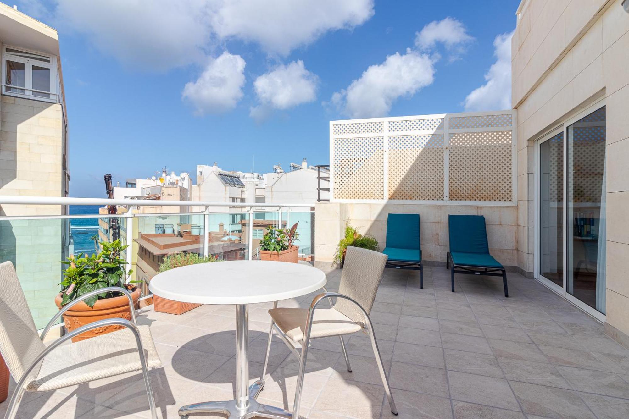 Espectacular Atico Con Terraza A 50 Mt Playa Canteras Las Palmas de Gran Canaria Exterior foto
