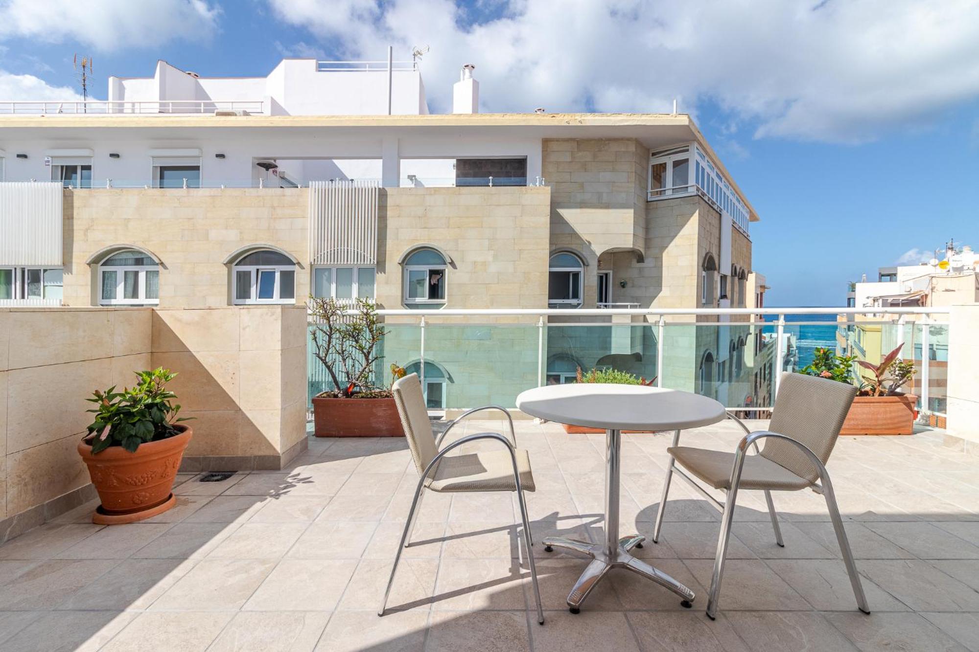 Espectacular Atico Con Terraza A 50 Mt Playa Canteras Las Palmas de Gran Canaria Exterior foto
